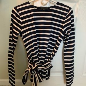 J. Crew wrap shirt
